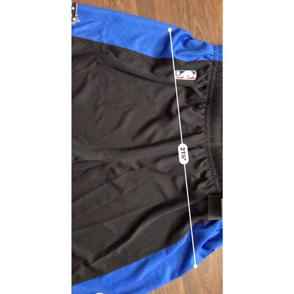NIKE NBA Orlando Magic Black Blue Practice Shorts Men Size XL AJ5097-010 NWT - Picture 13 of 14